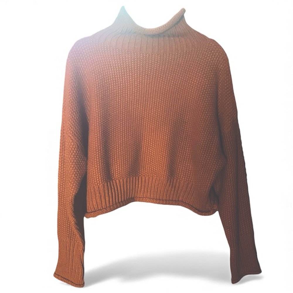 NWT Cloud Ten Cowl Neck Chunky Knit Sweater